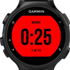 HIIT Timer (DataField)